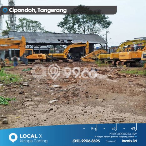 Lahan Strategis di Cipondoh Dijual dengan Luas 2652m2 Lahan Strategis di Cipondoh Dijual dengan Luas 2652m2