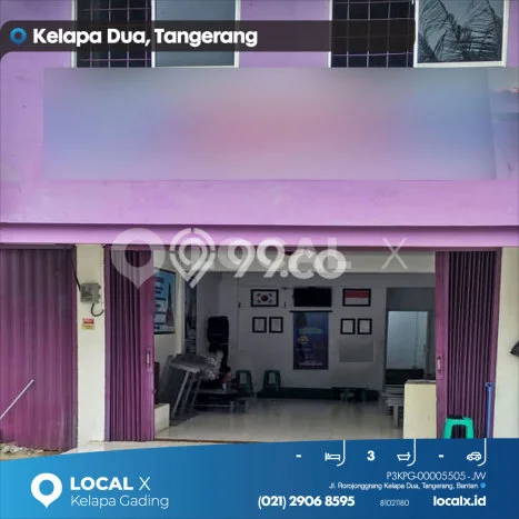 Ruko Dijual Lokasi Stratagis di Kelapa Dua Tangerang Cocok untuk Bisnis Ruko Dijual Lokasi Stratagis di Kelapa Dua Tangerang Cocok untuk Bisnis