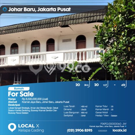Siap Huni Hunian Elit 20 Kamar di Johar Baru Dekat ke Mana Saja Siap Huni Hunian Elit 20 Kamar di Johar Baru Dekat ke Mana Saja
