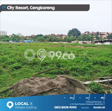 Dijual Tanah di Cengkareng Jakarta Barat Luas 9773m2 - Dijual Tanah di Cengkareng Jakarta Barat Luas 9773m2 -