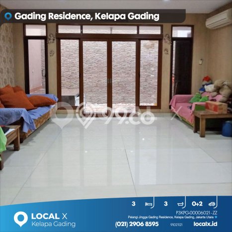 Siap Huni Rumah Mewah 3 Kamar di Kelapa Gading Dekat ke Mana Saja Siap Huni Rumah Mewah 3 Kamar di Kelapa Gading Dekat ke Mana Saja