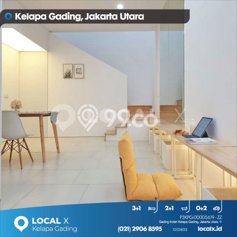Siap Huni Rumah Mewah 3 Kamar di Kelapa Gading Dekat ke Mana Saja Siap Huni Rumah Mewah 3 Kamar di Kelapa Gading Dekat ke Mana Saja