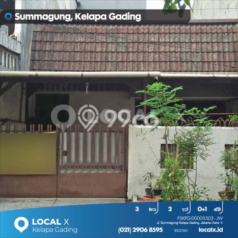 Rumah Eksklusif Dijual LT 111m2 di Kelapa Gading, Jakarta Utara Rumah Eksklusif Dijual LT 111m2 di Kelapa Gading, Jakarta Utara