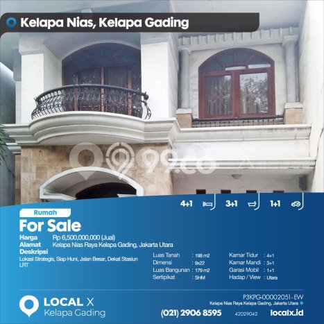 For Sale Rumah Mewah Exclusive di Kelapa Gading, Jakarta Utara For Sale Rumah Mewah Exclusive di Kelapa Gading, Jakarta Utara