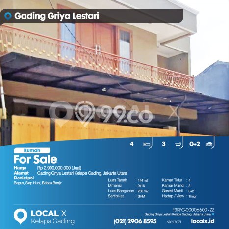 Hot Offer Hunian Premium Ideal dan Luas di Kelapa Gading, Jakarta Utara Hot Offer Hunian Premium Ideal dan Luas di Kelapa Gading, Jakarta Utara