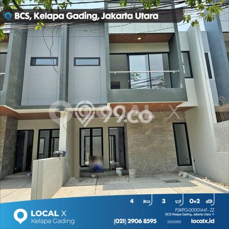 Hunian Eksklusif Dijual LT 90m2 di Kelapa Gading, Jakarta Utara Hunian Eksklusif Dijual LT 90m2 di Kelapa Gading, Jakarta Utara