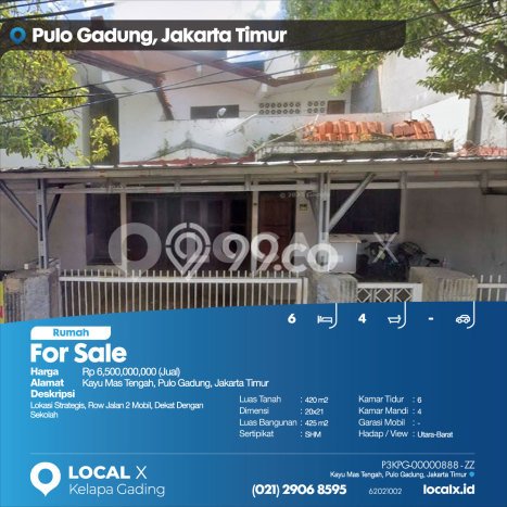 For Sale Rumah Mewah Exclusive di Pulo Gadung, Jakarta Timur For Sale Rumah Mewah Exclusive di Pulo Gadung, Jakarta Timur
