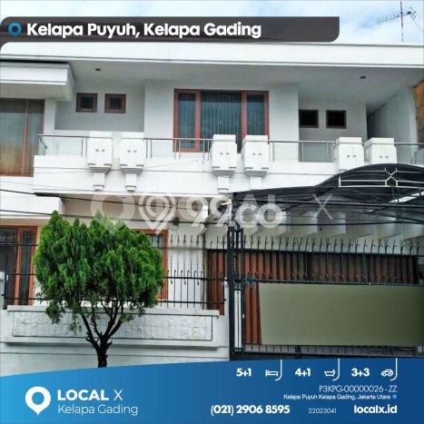 Hunian Mewah Siap Huni LT 337m2 di Kelapa Gading, Jakarta Utara Hunian Mewah Siap Huni LT 337m2 di Kelapa Gading, Jakarta Utara