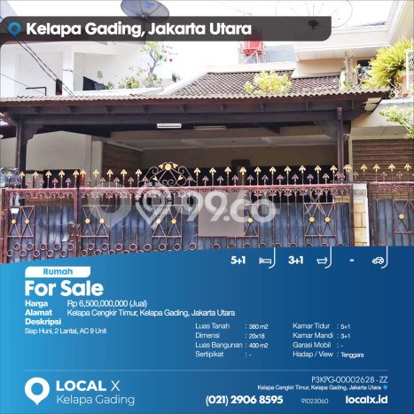 Best Deal Hunian Mewah Ideal dan Luas di Kelapa Gading, Jakarta Utara Best Deal Hunian Mewah Ideal dan Luas di Kelapa Gading, Jakarta Utara