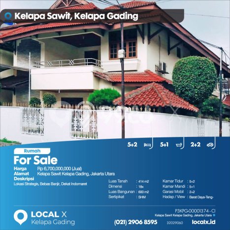 Dijual Rumah Elit Exclusive di Kelapa Gading, Jakarta Utara Dijual Rumah Elit Exclusive di Kelapa Gading, Jakarta Utara