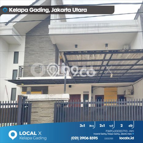Rumah Mewah Dijual LT 120m2 di Kelapa Gading, Jakarta Utara Rumah Mewah Dijual LT 120m2 di Kelapa Gading, Jakarta Utara