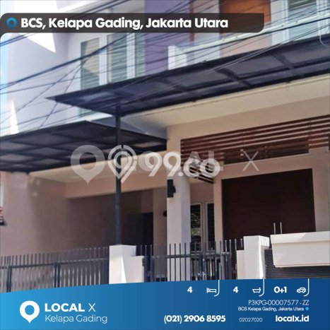 Hunian Mewah Dijual LT 105m2 di Kelapa Gading, Jakarta Utara Hunian Mewah Dijual LT 105m2 di Kelapa Gading, Jakarta Utara