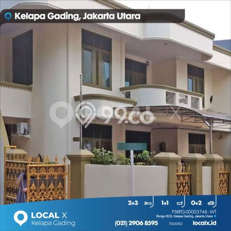 Rumah Terawat di Kelapa Gading, Jakarta Utara, LT 178m2m², LB 200m2m² Rumah Terawat di Kelapa Gading, Jakarta Utara, LT 178m2m², LB 200m2m²