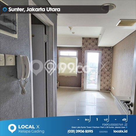 Sewa Apartemen Terjangkau 0 BR di Sunter Jakarta Utara Sewa Apartemen Terjangkau 0 BR di Sunter Jakarta Utara