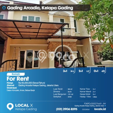 Disewakan Segera Rumah Kondisi Baik di Kawasan Kelapa Gading, Jakarta Utara Disewakan Segera Rumah Kondisi Baik di Kawasan Kelapa Gading, Jakarta Utara