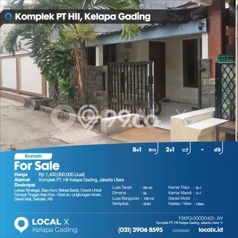 Jual Rumah Minimalis Bagus Punya 8 KT di Kelapa Gading Jakarta Utara SHM Jual Rumah Minimalis Bagus Punya 8 KT di Kelapa Gading Jakarta Utara SHM