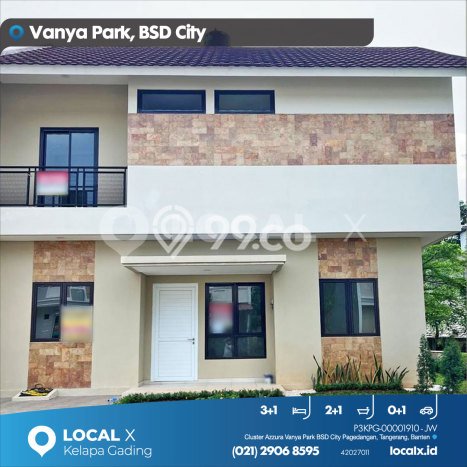 Ready to Use! Premium House LT 108m2 Desain Modern di BSD Ready to Use! Premium House LT 108m2 Desain Modern di BSD