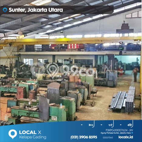 Gudang Dijual di Prime Area Jakarta Utara Luas 1944m2 Gudang Dijual di Prime Area Jakarta Utara Luas 1944m2