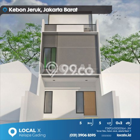 Rumah Elit LB 167m2 Siap Huni Desain Elegan di Taman Ratu, Jakarta Barat Rumah Elit LB 167m2 Siap Huni Desain Elegan di Taman Ratu, Jakarta Barat