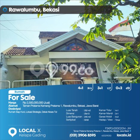 Dijual Rumah Minimalis Bagus Punya 4 KT di Rawalumbu Bekasi SHM Dijual Rumah Minimalis Bagus Punya 4 KT di Rawalumbu Bekasi SHM