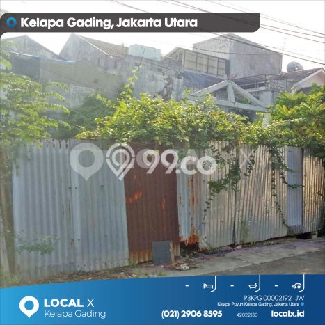Lahan Kosong Dijual di Kelapa Gading, Jakarta Utara, Luas 397m2 Area Strategis Lahan Kosong Dijual di Kelapa Gading, Jakarta Utara, Luas 397m2 Area Strategis