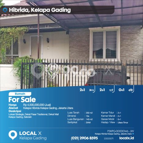 Dijual Rumah Premium dengan Fasilitas Sekitar Lengkap di Kelapa Gading, Jakarta Utara Dijual Rumah Premium dengan Fasilitas Sekitar Lengkap di Kelapa Gading, Jakarta Utara