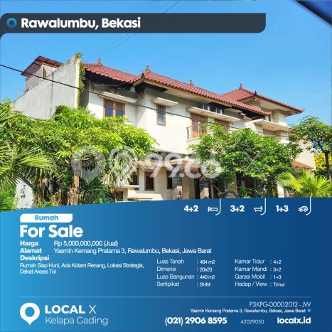 Hot Offer Hunian Premium Ideal dan Luas di Rawalumbu, Bekasi Hot Offer Hunian Premium Ideal dan Luas di Rawalumbu, Bekasi