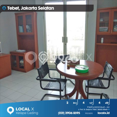 FOR SALE! Ruko di Tebet Jakarta Selatan, LT 85m2, LB 340m2 FOR SALE! Ruko di Tebet Jakarta Selatan, LT 85m2, LB 340m2
