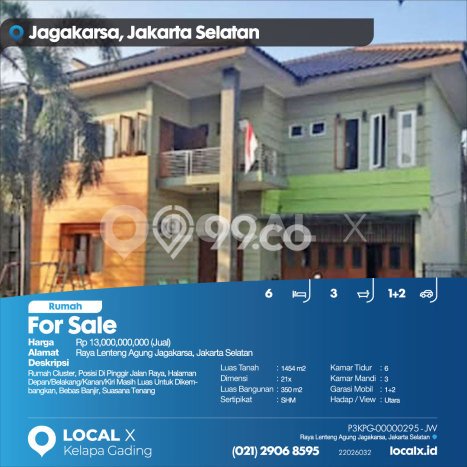 Hot Offer Hunian Premium Ideal dan Luas di Jagakarsa, Jakarta Selatan Hot Offer Hunian Premium Ideal dan Luas di Jagakarsa, Jakarta Selatan