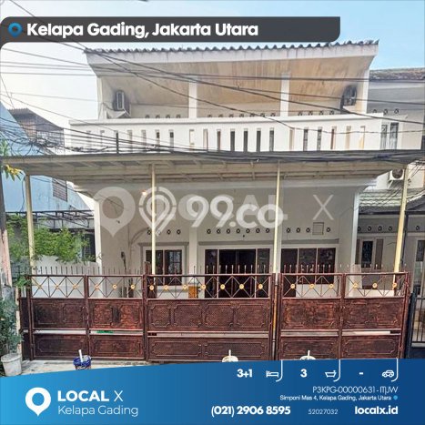 Hunian Mewah Dijual LT 135m2 di Kelapa Gading, Jakarta Utara Hunian Mewah Dijual LT 135m2 di Kelapa Gading, Jakarta Utara