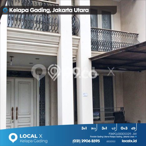 Siap Huni Rumah Mewah 3 Kamar di Kelapa Gading Dekat ke Mana Pun Siap Huni Rumah Mewah 3 Kamar di Kelapa Gading Dekat ke Mana Pun