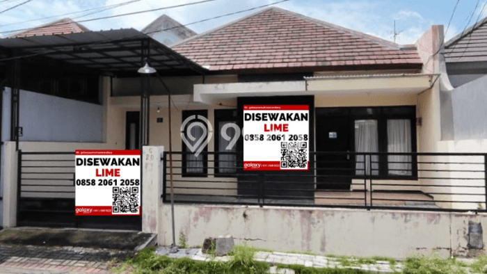 Disewakan Rumah Konsep Modern di Wiyung Surabaya dengan 3 Kamar Disewakan Rumah Konsep Modern di Wiyung Surabaya dengan 3 Kamar