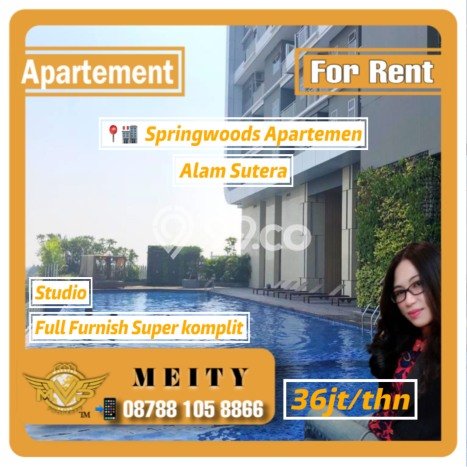 Disewakan Apartemen Ekonomis 1 BR di Alam Sutera Tangerang Disewakan Apartemen Ekonomis 1 BR di Alam Sutera Tangerang