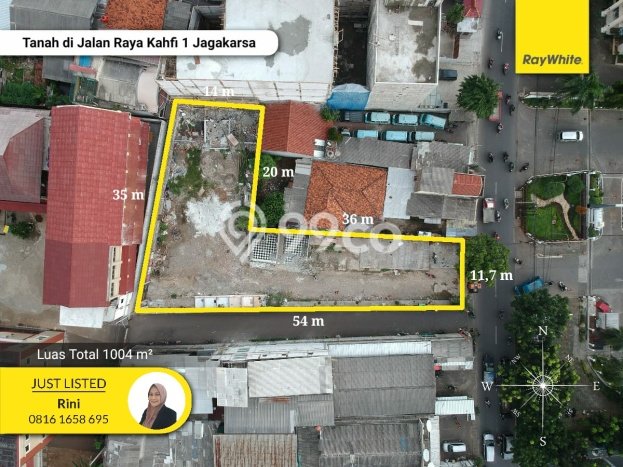 Tanah Kavling di Jagakarsa Dijual dengan Luas 1004m2 Tanah Kavling di Jagakarsa Dijual dengan Luas 1004m2