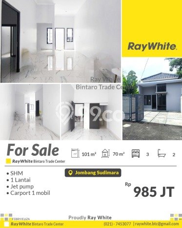 Rumah Modern Cantik 3 KT Siap Huni di Ciputat Rumah Modern Cantik 3 KT Siap Huni di Ciputat