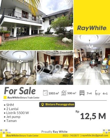 Best Deal Hunian Mewah Ideal dan Luas di Pesanggrahan, Jakarta Selatan Best Deal Hunian Mewah Ideal dan Luas di Pesanggrahan, Jakarta Selatan