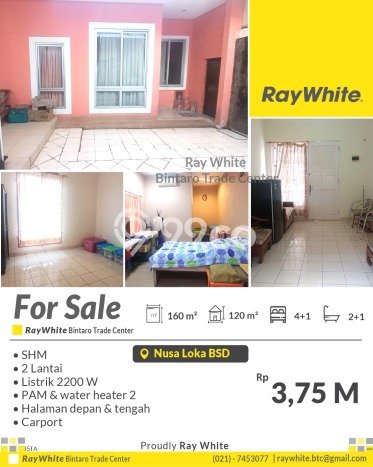 Dijual Rumah Premium dengan Fasilitas Sekitar Lengkap di BSD, Tangerang Selatan Dijual Rumah Premium dengan Fasilitas Sekitar Lengkap di BSD, Tangerang Selatan