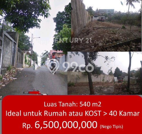 Dijual Tanah di Jakarta Selatan, Luas 540m2 SHM Dijual Tanah di Jakarta Selatan, Luas 540m2 SHM
