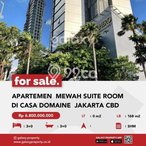 Untuk Dijual Apartemen Eksklusif 3 Bedroom di Jakarta Pusat Dekat ke Fasilitas Publik Untuk Dijual Apartemen Eksklusif 3 Bedroom di Jakarta Pusat Dekat ke Fasilitas Publik