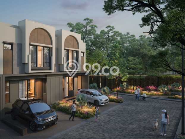 Rumah Modern Minimalis 2 KT Siap Huni di BSD Rumah Modern Minimalis 2 KT Siap Huni di BSD