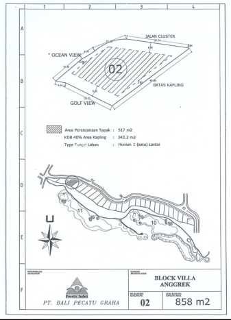 Dijual Tanah Lokasi Pecatu, Badung Seluas 1810m2 Dijual Tanah Lokasi Pecatu, Badung Seluas 1810m2