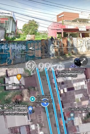 Tanah Dijual Lokasi Cinere, Depok Luas 2445m2 Legalitas Aman Tanah Dijual Lokasi Cinere, Depok Luas 2445m2 Legalitas Aman