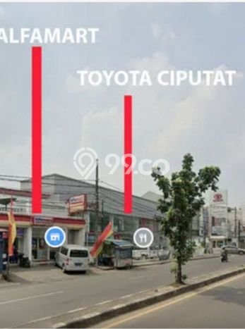 Tanah Dijual Lokasi Ciputat, Tangerang Selatan Luas 1300m2 Legalitas Aman Tanah Dijual Lokasi Ciputat, Tangerang Selatan Luas 1300m2 Legalitas Aman