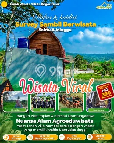 Jarang Ada! Tanah di Bogor Timur Punya Luas 100m2 SHM Jarang Ada! Tanah di Bogor Timur Punya Luas 100m2 SHM