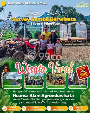 Jarang Ada! Tanah di Bogor Timur Punya Luas 100m2 SHM Jarang Ada! Tanah di Bogor Timur Punya Luas 100m2 SHM
