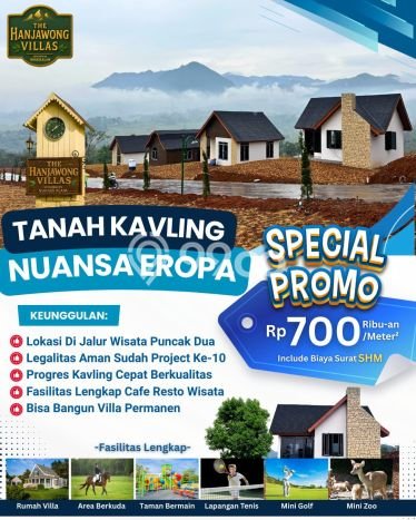 Dijual Tanah Lokasi Puncak, Bogor Seluas 100m2 Dijual Tanah Lokasi Puncak, Bogor Seluas 100m2