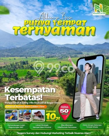 Tanah Strategis Dijual di Bogor Timur Bogor 100m2 Tanah Strategis Dijual di Bogor Timur Bogor 100m2