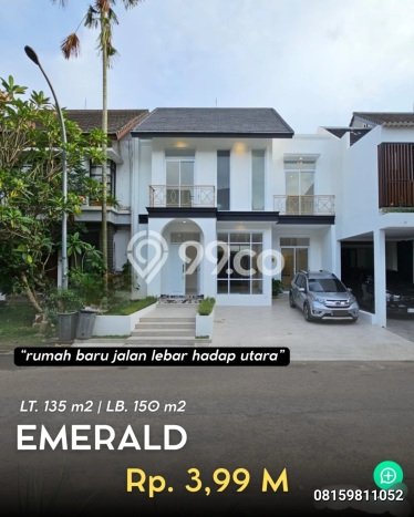 Jual Rumah Mewah Elegan Dengan View Cantik di Sektor 9-Bintaro, Tangerang Selatan Jual Rumah Mewah Elegan Dengan View Cantik di Sektor 9-Bintaro, Tangerang Selatan