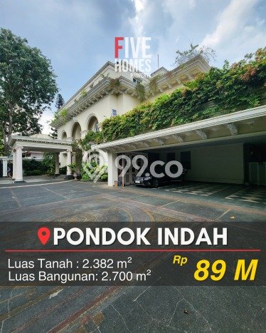 Rumah Luxury Modern Tanpa Renovasi di Pondok Indah Jakarta Selatan Rumah Luxury Modern Tanpa Renovasi di Pondok Indah Jakarta Selatan