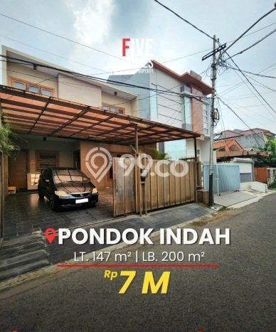 Hunian Mewah LB 200m2 Siap Huni Desain Elegan di Pondok Indah, Jakarta Selatan Hunian Mewah LB 200m2 Siap Huni Desain Elegan di Pondok Indah, Jakarta Selatan